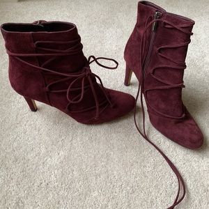 VINCE CAMUTO Suede Booties